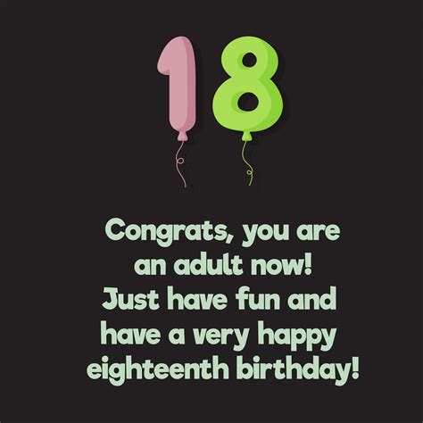 11+ Awesome 18Th Birthday Wishes | Happy 18th birthday quotes, Birthday wishes for friend, Happy ...