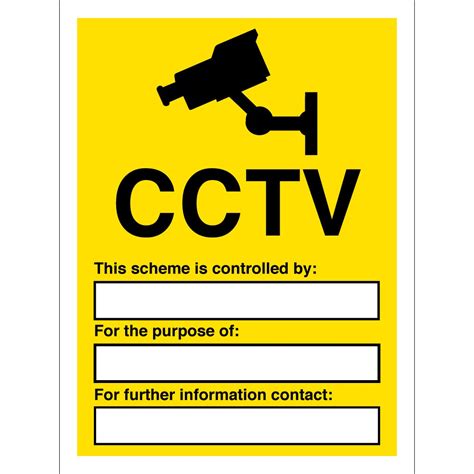 CCTV Signs - from Key Signs UK