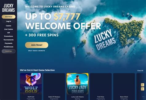 Lucky Dreams Casino Review 2024 | R50,000 + 300 FS Bonus