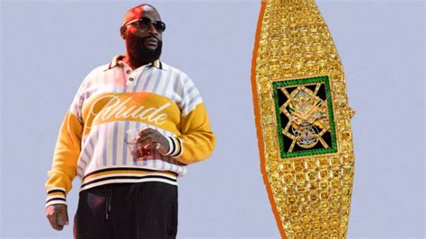 Rick Ross Shows Off $20M Watch by Jacob & Co. for Billionaires