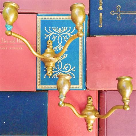 Vintage Brass Wall Sconces, Pair of Brass Wall Sconces, Brass Wall Sconce, Vintage Brass Wall ...