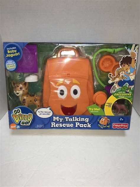 Fisher-Price Go Diego Go My Talking Rescue Pack (backpack) #FisherPrice ...