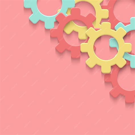 Premium Vector | Cogs gear background