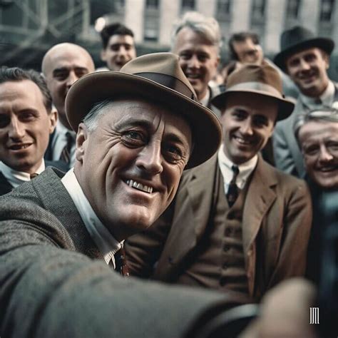 An Artist Shows How Iconic People From The Past Would Take Their Selfies