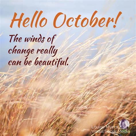 87 October Quotes to Welcome a Happy Month of Blessings | LouiseM