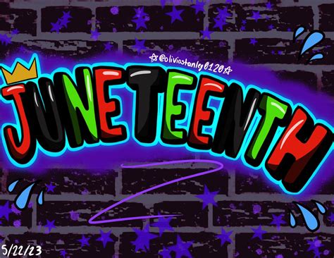 Juneteenth 2023 by oliviastanley0120 on DeviantArt