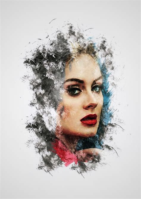 Check out my @Behance project: “#Adele_Portrait_Psd_DigitalArt” https ...