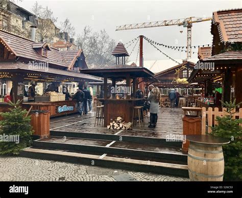 Luxembourg Christmas market 2017 Stock Photo - Alamy