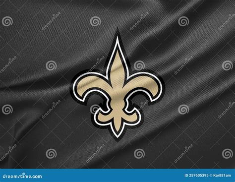 Flag New Orleans Saints, Flag of American Football Team New Orleans ...