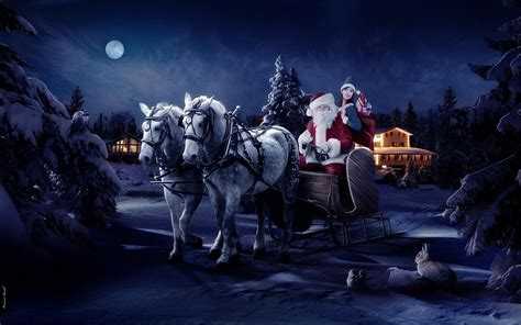 Awesome Santa Wallpapers - Top Free Awesome Santa Backgrounds ...