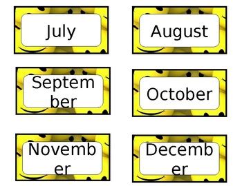 Emoji Theme Classroom Decor - Calendar by Jezz Dee | TPT