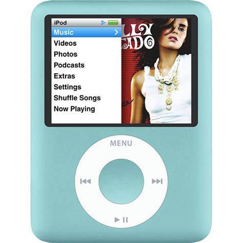 Apple iPod nano 3rd Gen 8GB (Blue) MB249LL/A B&H Photo Video