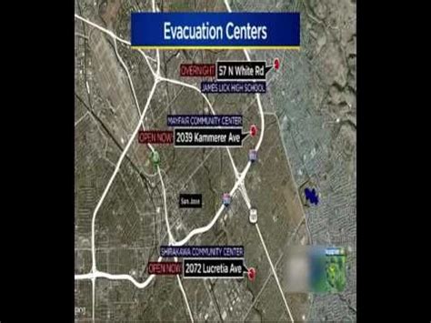 Evacuation Centers Open To Help Those Left Homeless By San Jose Flooding | Youtube