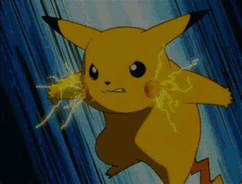 Pikachu Lightning Gif