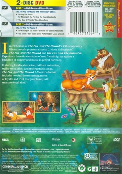 Fox And The Hound, The: Two Movie Collection (DVD) | DVD Empire