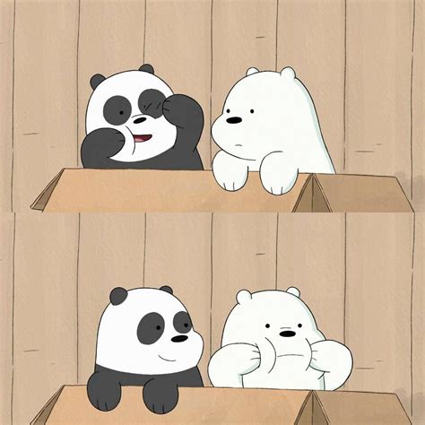 We Bare Bear Ice bear andar Pan Pan We Bare Bears Wallpapers, Panda ...