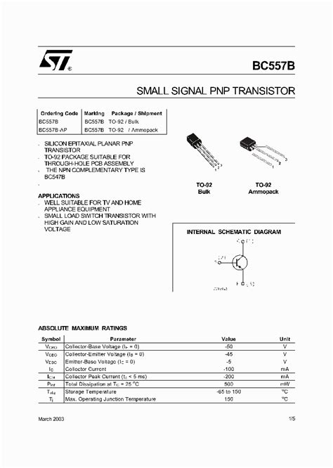 BC557B-AP_201396.PDF Datasheet Download --- IC-ON-LINE