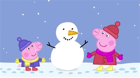 Snowy Day Fun with Peppa Pig! - YouTube