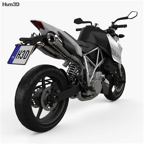 KTM 990 Super Duke R 2014 3D model - Hum3D