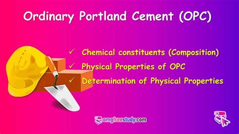 Ordinary Portland Cement (OPC) | Chemical Composition