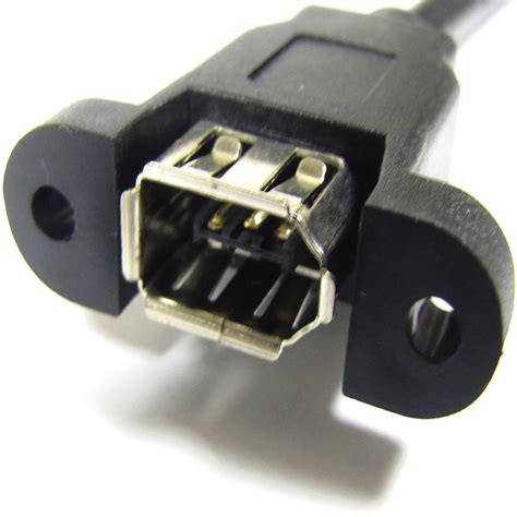 Firewire ieee 1394 6 pin female to usb type a male adaptor adapter - nimfalinx