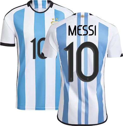 2022 Argentina Soccer Team Jersey #10 Shirt/Jersey/Shorts for Men Adult ...