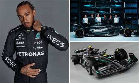 Mercedes revert to black livery for the 2023 Formula One season after a ...