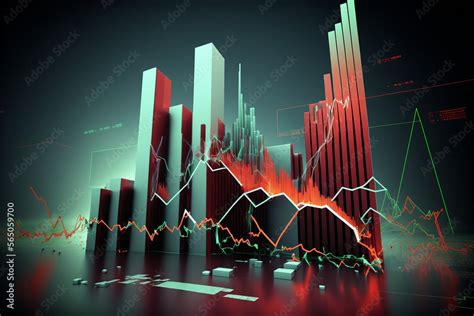 Graphs of stock market crash Stock Illustration | Adobe Stock