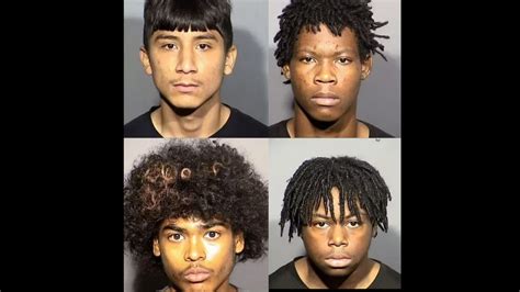 Jonathan Lewis Murder: Las Vegas police release mugshots of 4 suspects - Hindustan Times