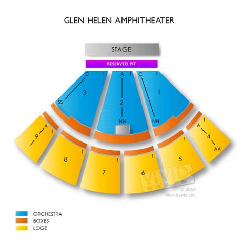 Glen Helen Amphitheater Tickets - Glen Helen Amphitheater Seating Chart | Vivid Seats