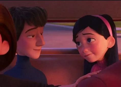 Awww They so cute | Violet parr, The incredibles, Disney incredibles