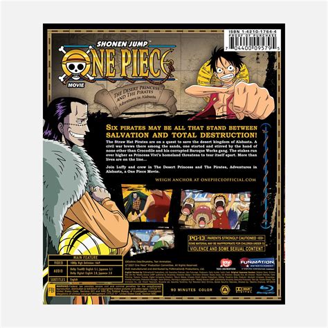 One Piece - The Desert Princess and the Pirates, Adventures in Alabasta - Blu-ray | Crunchyroll ...