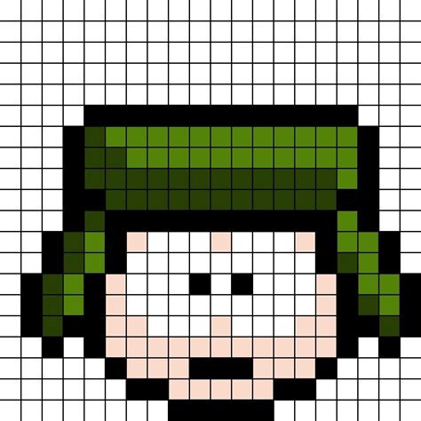 Kyle broflovski South Park pixel art | Dibujos bonitos, Dibujitos sencillos, Animales dibujos ...