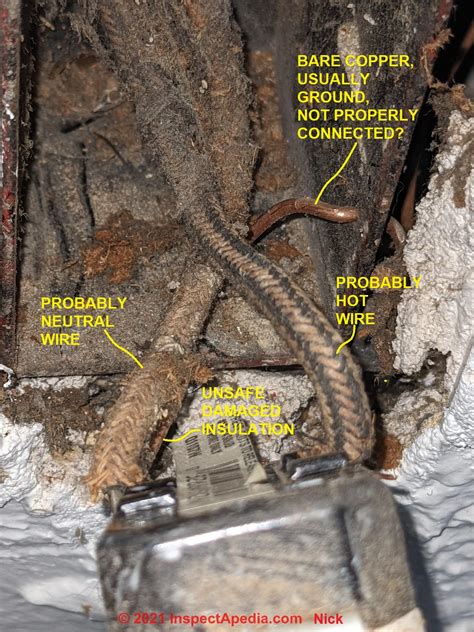 Old Electrical Wiring History of Types in buildings