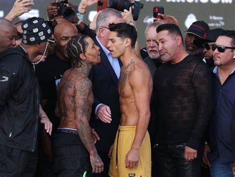 Gervonta Davis vs. Ryan Garcia: WATCH: Gervonta Davis threatens Bernard Hopkins during Ryan ...