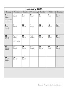 Julian Calendar 2023 Pdf – Get Calendar 2023 Update