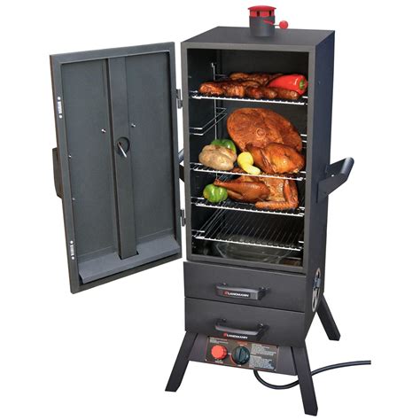 2-drawer 38" Vertical Gas Smoker from Landmann - 231718, Grills ...