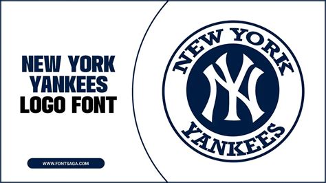 Iconic New York Yankees Logo Font: Timeless Elegance