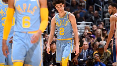 Lonzo Ball to wear Lakers-inspired jersey in Rising Stars Challenge