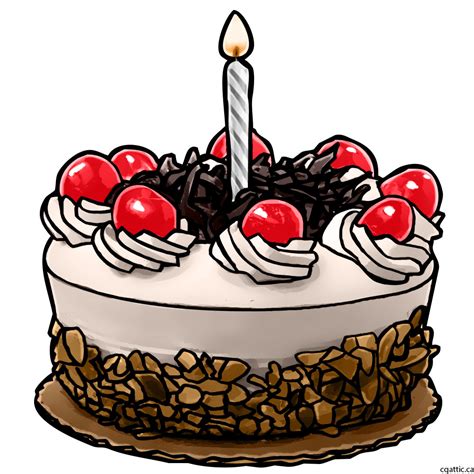 Birthday Cake Drawing Step By Step | Free download on ClipArtMag