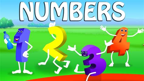 The Numbers Song - Learn To Count from 1 to 10 - Number Rhymes For ...