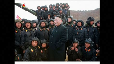 Smiling Kim Jong-Un inspects North Korea tank competition | World News ...