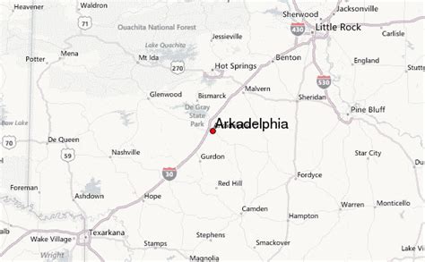 Arkadelphia Weather Forecast