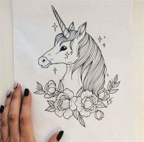 Pin on Tattoos | Unicorn art drawing, Unicorn drawing, Unicorn art