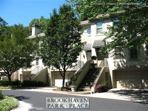 Brookhaven Park Place Townhomes in Brookhaven, Georgia.