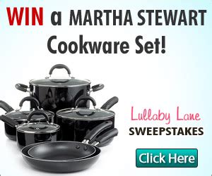 SWEEPS: Martha Stewart Cookware Set! (ends 7/16)