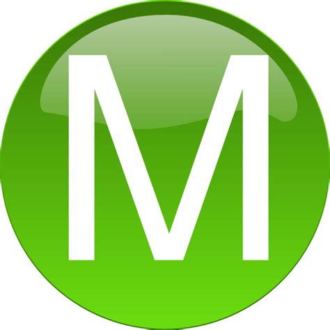 Green Letter M Logo - LogoDix