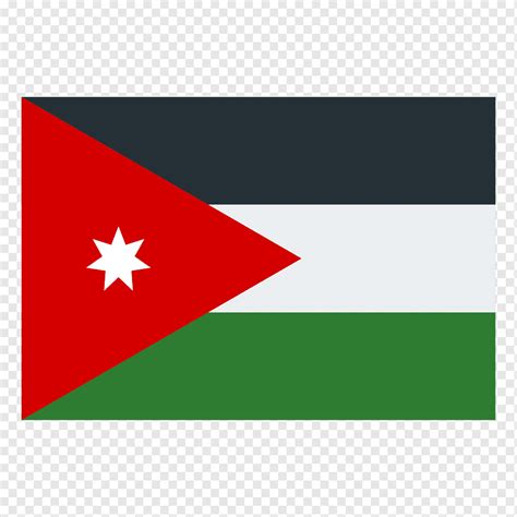 Computer Icons Flag of Jordan Flag of Jordan, Flag, angle, flag, rectangle png | PNGWing