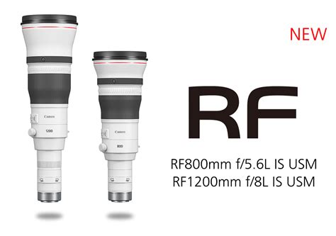 Canon’s Longest Professional Super Telephoto Lenses Join the RF Lineup