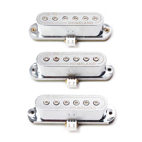 AlNiCo V Single Coil Pickups White Electric Guitar Pickups - Guitar Parts and Musical ...